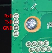 Asus 4G-AX56 PCB UART up side