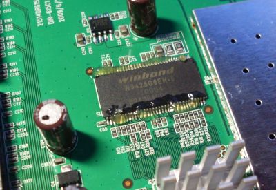 D-Link DIR-615C2 memory mod - flux applied