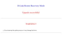 "Upgrade successfully" message from step 9