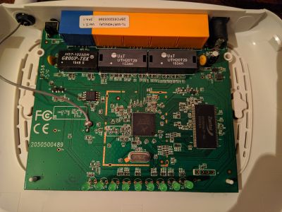 TL-WR740N v5.1 board view