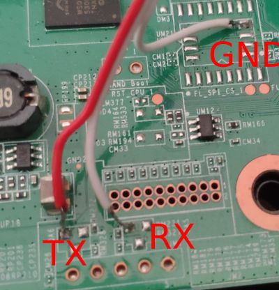 UART 1V8 Pads UART 1V8 Pads