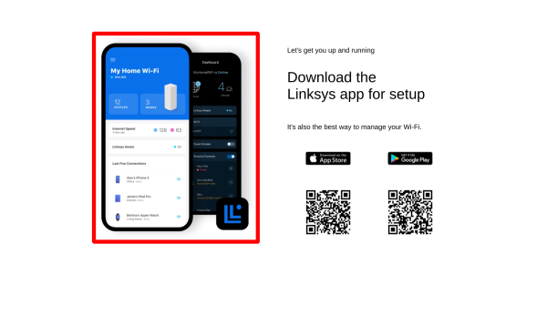 Factory reset WebUI prompting to download the setup app. Annotated to include a red box around the image, that when clicked, will enable CA mode and bypass the app requirement.