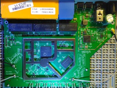 TP-Link Archer C25 v1 - PCB top