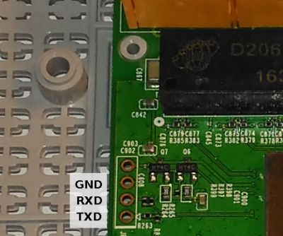 TP-Link Archer C25 v1 - Serial interface