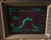 Image of analysis of the 20MHz signal at txpower 900