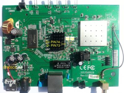 TP-Link TL-WA701ND USB mod TP-Link TL-WA701ND USB mod