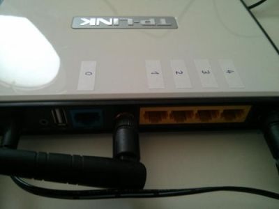 TP-Link TL-WR1043ND port numbers
