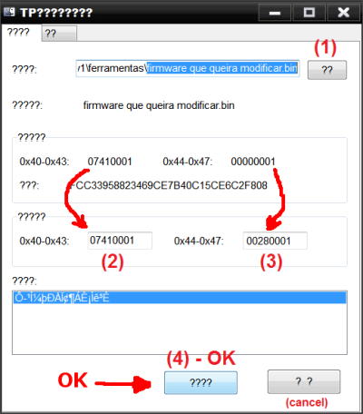 Modifying firmware HW ID Modifying firmware HW ID