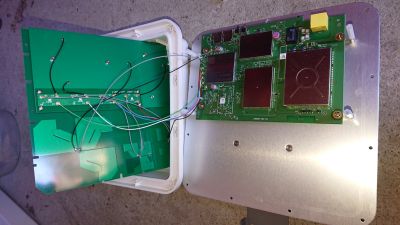 NR7101 antenna and main PCBs